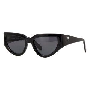 A0459Z New OFF-WHITE Seward Black Cat Eye OERI116 1007 Sunglasses Women